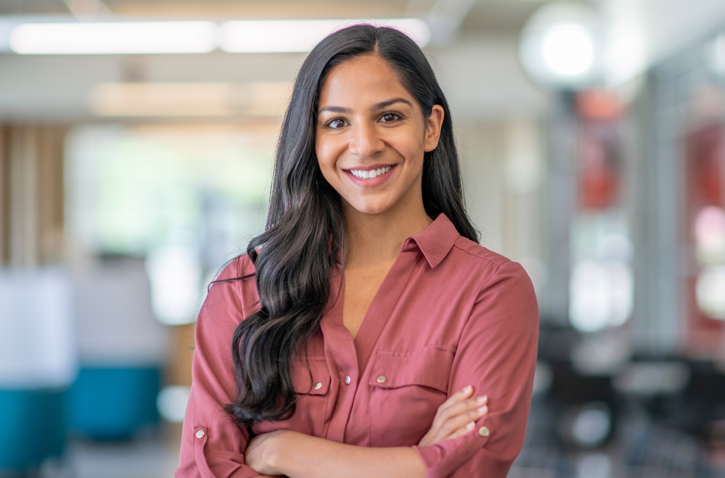 Beautiful Hispanic woman